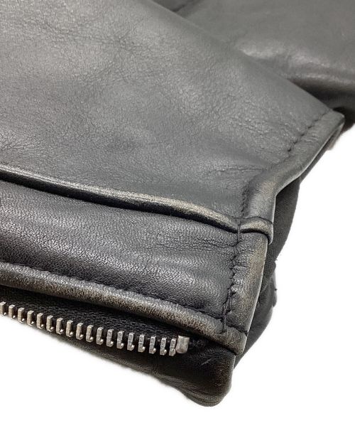 Schott（ショット）Schott (ショット) ダブルライダースジャケット バイカー後期 618 ブラック サイズ:36の古着・服飾アイテム
