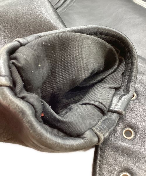 Schott（ショット）Schott (ショット) ダブルライダースジャケット バイカー後期 618 ブラック サイズ:36の古着・服飾アイテム