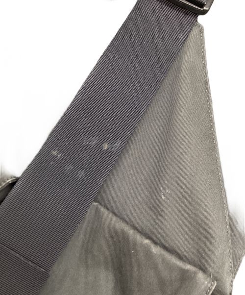 meanswhile（ミーンズワイル）meanswhile (ミーンズワイル) High Density Gabardine Split Vest MW-JKT21108 オリーブ サイズ:FREEの古着・服飾アイテム