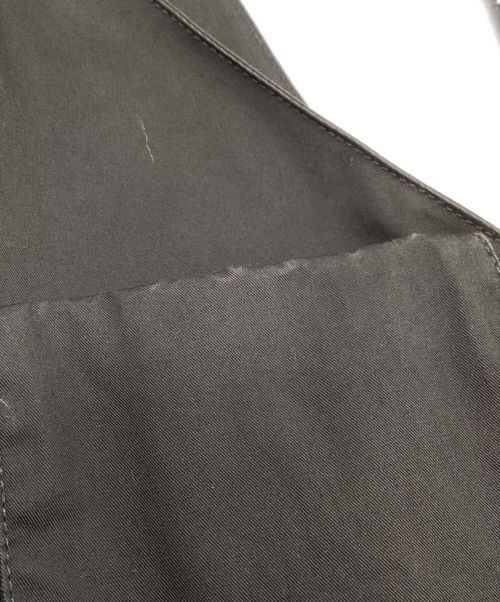 meanswhile（ミーンズワイル）meanswhile (ミーンズワイル) High Density Gabardine Split Vest MW-JKT21108 オリーブ サイズ:FREEの古着・服飾アイテム