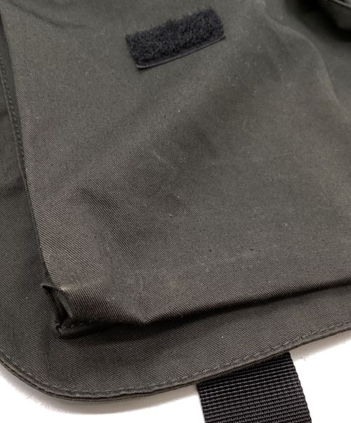 meanswhile（ミーンズワイル）meanswhile (ミーンズワイル) High Density Gabardine Split Vest MW-JKT21108 オリーブ サイズ:FREEの古着・服飾アイテム