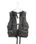 meanswhile（ミーンズワイル）の古着「High Density Gabardine Split Vest MW-JKT21108」｜オリーブ