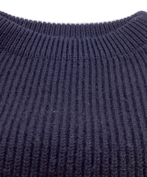ANDERSEN-ANDERSEN（アンデルセン アンデルセン）ANDERSEN-ANDERSEN (アンデルセン アンデルセン) クルーネックニット ネイビー サイズ:1の古着・服飾アイテム