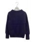 ANDERSEN-ANDERSEN (アンデルセン アンデルセン) クルーネックニット ネイビー サイズ:1：10000円