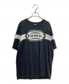 DIESELディーゼル）の古着「プリントTシャツ」｜ブラック