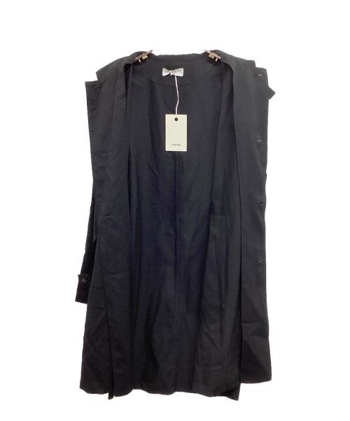 MARKA（マーカ）MARKA (マーカ) ウールステンカラーコート STUDIOUS別注 M22F-33CO01C ブラック サイズ:2の古着・服飾アイテム