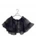 yae（ヤエ）の古着「Tulle peplum belt / チュールペプラムベルト / YEIZI0723003」｜ブラック