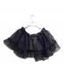 yae (ヤエ) Tulle peplum belt / チュールペプラムベルト / YEIZI0723003 ブラック サイズ:FREE：6000円