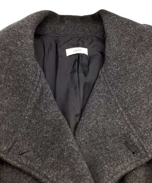 IIROT（イロット）IIROT (イロット) オーバーサイズコート 019-WC05 グレー サイズ:FREEの古着・服飾アイテム