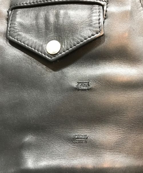 Schott（ショット）Schott (ショット) PERFECTOワンスターライダースレザージャケット 復刻 613 ワンスター 牛タグ ブラック サイズ:34の古着・服飾アイテム