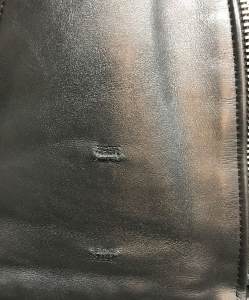 Schott（ショット）Schott (ショット) PERFECTOワンスターライダースレザージャケット 復刻 613 ワンスター 牛タグ ブラック サイズ:34の古着・服飾アイテム