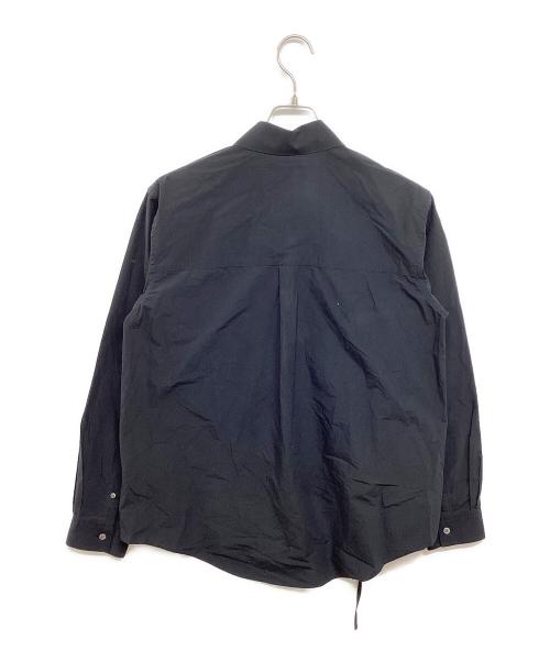 SOSHIOTSUKI（ソウシ オオツキ）SOSHIOTSUKI (ソウシ オオツキ) HANGING EVENING SHIRTS SAW20SH01 ブラック サイズ:44の古着・服飾アイテム