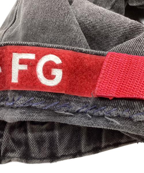 MARITHE+FRANCOIS GIRBAUD（マリテフランソワジルボー）MARITHE+FRANCOIS GIRBAUD (マリテフランソワジルボー) デニムシャトルパンツ 8MM27N ブラック サイズ:33の古着・服飾アイテム