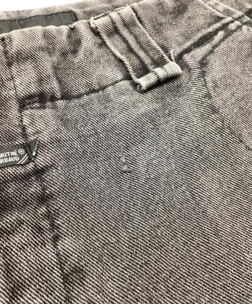 MARITHE+FRANCOIS GIRBAUD（マリテフランソワジルボー）MARITHE+FRANCOIS GIRBAUD (マリテフランソワジルボー) デニムシャトルパンツ 8MM27N ブラック サイズ:33の古着・服飾アイテム