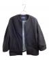 SHIPS (シップス) Bellandi SUPER130 Cocoon Short coat Black /  コクーンショートコート ベルダンディー スーパー130 ブラック / 314-15-0612 ブラック サイズ:36：7000円
