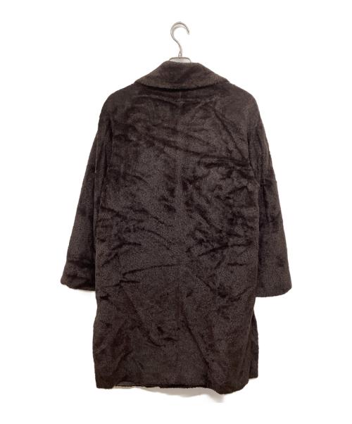 MaxMara（マックスマーラ）MaxMara (マックスマーラ) アルパカウールコート ブラウン サイズ:38の古着・服飾アイテム