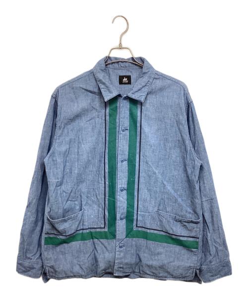 Paul Smith RED EAR（ポールスミス レッドイヤー）Paul Smith RED EAR (ポールスミス レッドイヤー) ワークシャツブルゾン PY-X2＊-79955 インディゴ サイズ:Lの古着・服飾アイテム