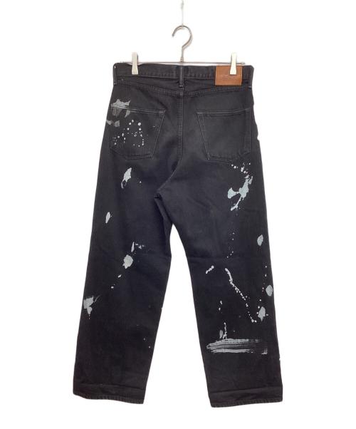 Paul Smith RED EAR（ポールスミス レッドイヤー）Paul Smith RED EAR (ポールスミス レッドイヤー) ペインティングジーンズ ブラック サイズ:Mの古着・服飾アイテム