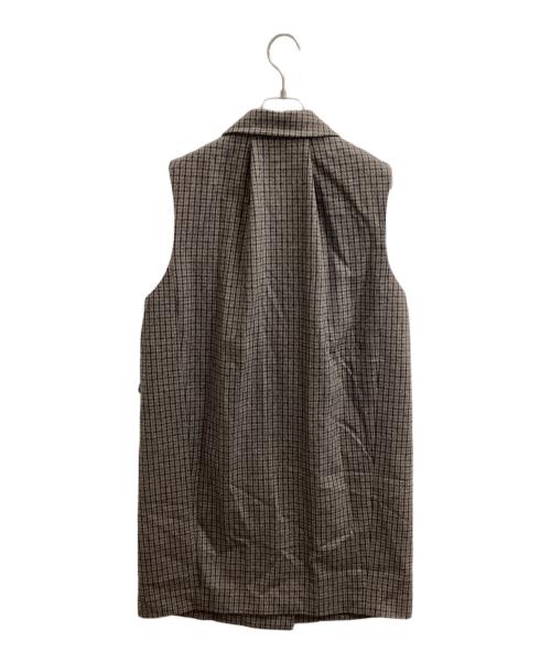 Diagram（ダイアグラム）Diagram (ダイアグラム) テーラーミニワンピース / 03224 31105-00 ブラウン サイズ:36の古着・服飾アイテム