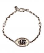 GUCCIグッチ）の古着「GGマーモントチェーンブレスレット　SILVER925　627749 J8400 0701」｜シルバー