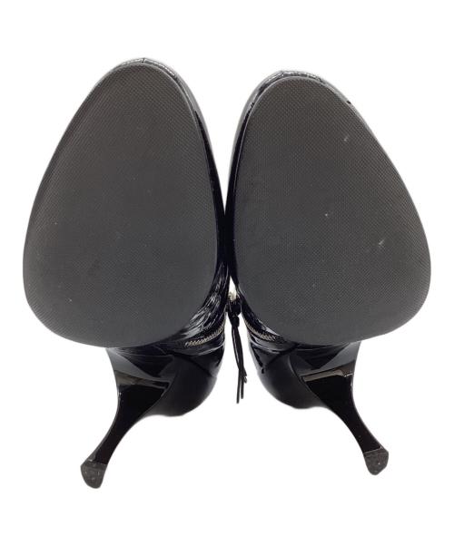 MIU MIU（ミュウミュウ）MIU MIU (ミュウミュウ) ヒールパンプス ブラック サイズ:35 1/2の古着・服飾アイテム