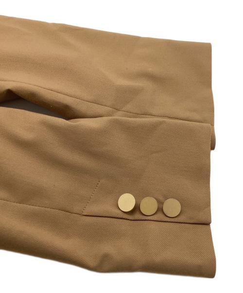 Noble（ノーブル）Noble (ノーブル) カルゼストレッチテーラードジャケット 19-010-240-3100-3-0 ブラウン サイズ:38の古着・服飾アイテム