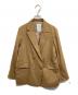 Noble（ノーブル）の古着「カルゼストレッチテーラードジャケット 19-010-240-3100-3-0」｜ブラウン