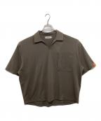 TIGHTBOOTH PRODUCTIONタイトブースプロダクション）の古着「JERSEY OPEN POLO ジャージーオープンポロ」｜ブラウン