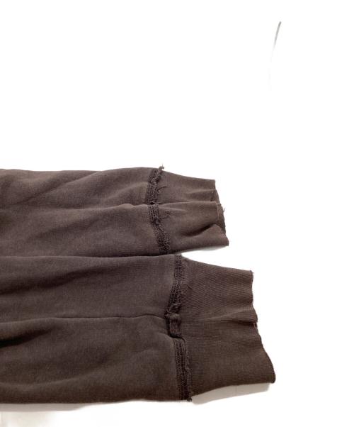 MARITHE+FRANCOIS GIRBAUD（マリテフランソワジルボー）MARITHE+FRANCOIS GIRBAUD (マリテフランソワジルボー) パッチワークジップパーカー ブラウン サイズ:Lの古着・服飾アイテム