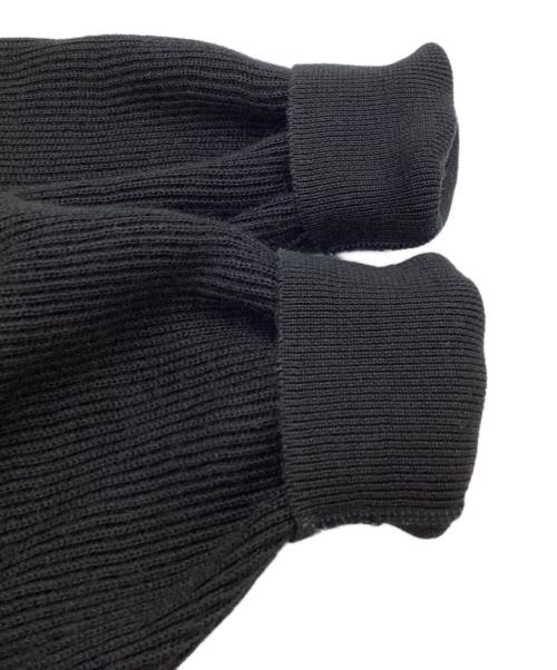 BATONER（バトナ―）BATONER (バトナ―) ROYAL RAMIE CREW NECK BN-23SM-018 ロイヤルラミークルーネックニット ブラック サイズ:3の古着・服飾アイテム