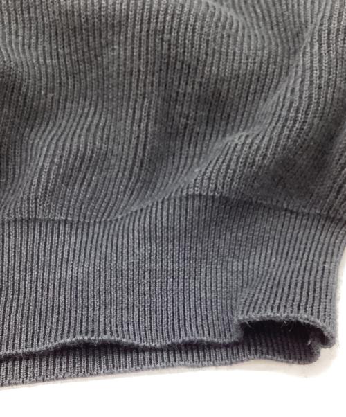 BATONER（バトナ―）BATONER (バトナ―) ROYAL RAMIE CREW NECK BN-23SM-018 ロイヤルラミークルーネックニット ブラック サイズ:3の古着・服飾アイテム