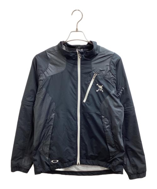 OAKLEY（オークリー）OAKLEY (オークリー) ジップアップジャケット ブラック サイズ:Mの古着・服飾アイテム