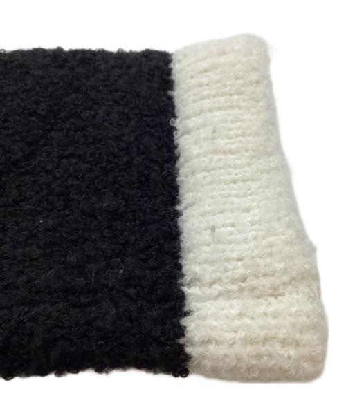 ANDERSSON BELL（アンダーソンベル）Andersson Bell (アンダーソンベル) B&W ZIP KNIT CARDIGAN / atb673m / ジップニットカーディガン ブラック サイズ:Lの古着・服飾アイテム