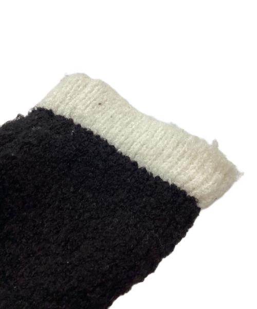 ANDERSSON BELL（アンダーソンベル）Andersson Bell (アンダーソンベル) B&W ZIP KNIT CARDIGAN / atb673m / ジップニットカーディガン ブラック サイズ:Lの古着・服飾アイテム