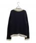 Andersson Bell (アンダーソンベル) B&W ZIP KNIT CARDIGAN / atb673m / ジップニットカーディガン ブラック サイズ:L：14000円