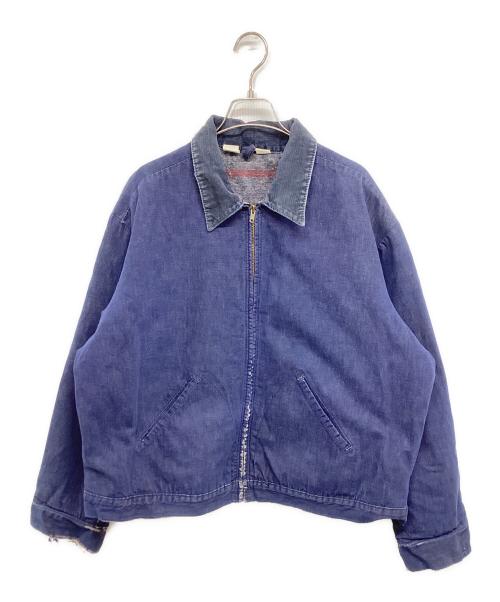 Bluebell（ブルーベル）Bluebell (ブルーベル) ブランケットライナージャケット TALONジップ インディゴ サイズ:50の古着・服飾アイテム