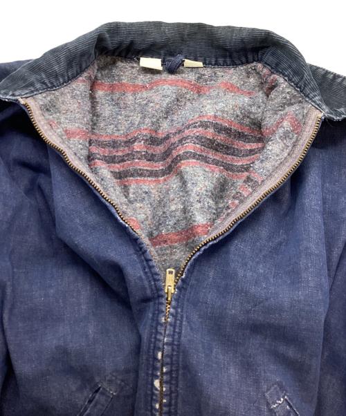 Bluebell（ブルーベル）Bluebell (ブルーベル) ブランケットライナージャケット TALONジップ インディゴ サイズ:50の古着・服飾アイテム
