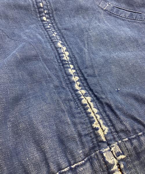 Bluebell（ブルーベル）Bluebell (ブルーベル) ブランケットライナージャケット TALONジップ インディゴ サイズ:50の古着・服飾アイテム