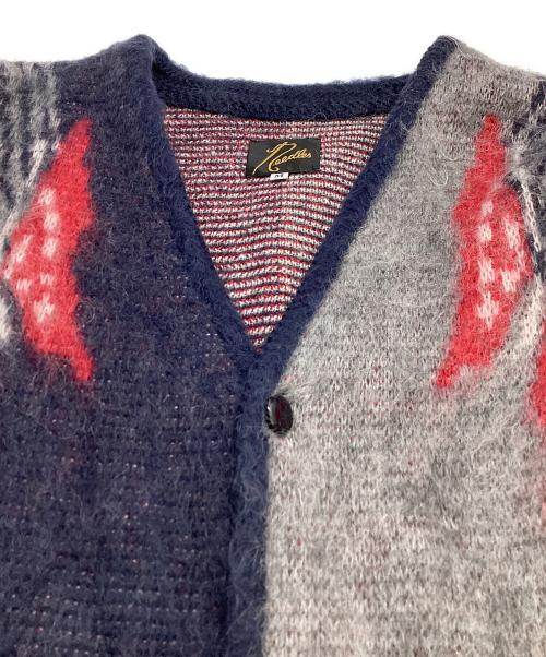 Needles（ニードルズ）Needles (ニードルズ) Mohair Papillon Cardigan/LQ275 ネイビー サイズ:Mの古着・服飾アイテム