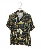 WACKO MARIAワコマリア）の古着「TOKYO JAPAN /S/S HAWAIIAN 17SS」｜ブラック