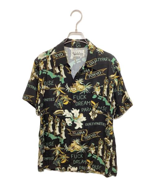 WACKO MARIA（ワコマリア）WACKO MARIA (ワコマリア) TOKYO JAPAN /S/S HAWAIIAN 17SS ブラック サイズ:Mの古着・服飾アイテム