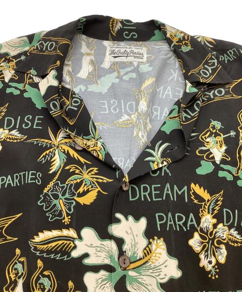 WACKO MARIA（ワコマリア）WACKO MARIA (ワコマリア) TOKYO JAPAN /S/S HAWAIIAN 17SS ブラック サイズ:Mの古着・服飾アイテム