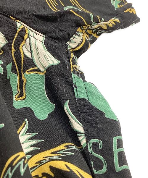 WACKO MARIA（ワコマリア）WACKO MARIA (ワコマリア) TOKYO JAPAN /S/S HAWAIIAN 17SS ブラック サイズ:Mの古着・服飾アイテム