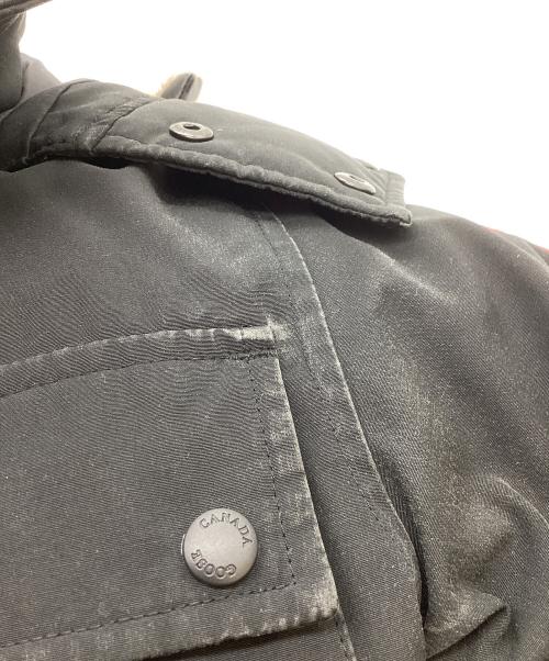 CANADA GOOSE（カナダグース）CANADA GOOSE (カナダグース) BANCROFT / ファー付 ダウンジャケット ブラック サイズ:XSの古着・服飾アイテム