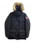 CANADA GOOSE（カナダグース）の古着「BANCROFT / ファー付 ダウンジャケット」｜ブラック