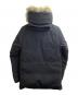 CANADA GOOSE (カナダグース) BANCROFT / ファー付 ダウンジャケット ブラック サイズ:XS：20000円