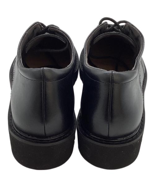 EVOL（イーボル）EVOL (イーボル) 本革メダリオンレースアップシューズ ブラック サイズ:24cmの古着・服飾アイテム