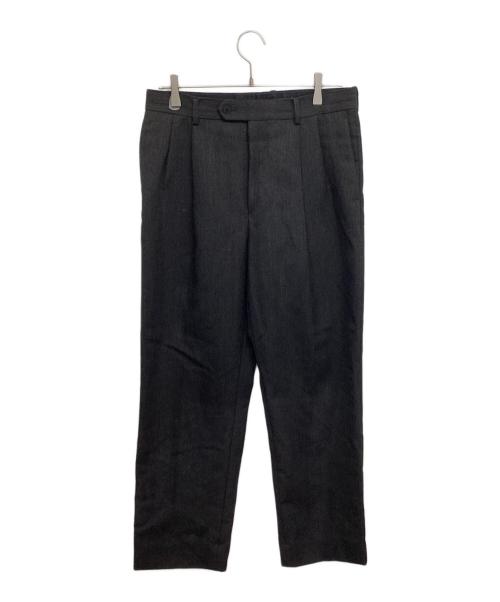 AURALEE（オーラリー）AURALEE (オーラリー) BLUEFACED WOOL DOBBY SLACKS / ウールスラックス / A23AP02BS グレー サイズ:4の古着・服飾アイテム
