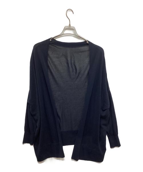 MUSE de Deuxieme Classe（ミューズ ドゥーズィエム クラス）MUSE de Deuxieme Classe (ミューズ ドゥーズィエム クラス) Shake code ショートカーディガン 22080500418010 ネイビー サイズ:FREEの古着・服飾アイテム