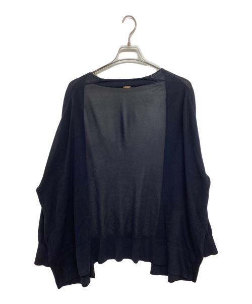 MUSE de Deuxieme Classe（ミューズ ドゥーズィエム クラス）MUSE de Deuxieme Classe (ミューズ ドゥーズィエム クラス) Shake code ショートカーディガン 22080500418010 ネイビー サイズ:FREEの古着・服飾アイテム